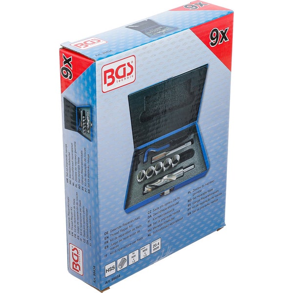 BGS Gewinde-Reparatursatz M20 x 1,5 9tlg. - 99434