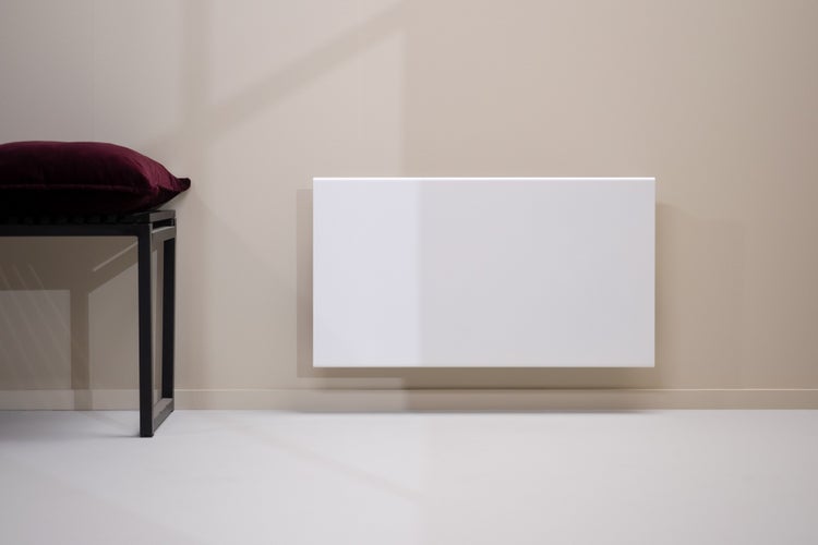Konvektor Quality Heating Adax Neo Compact Wifi 75,5 x 42 cm 1500 W Stahl Weiß inkl. WLAN-Thermostat, LCD-Display, Wandmontage, Kindersicherung, Überhitzungsschutz