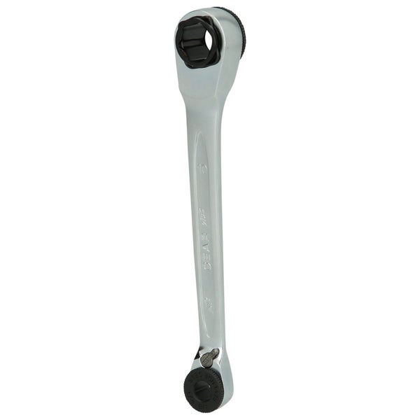 KS TOOLS GEARplus Mini-Bit-Umschalt-Ratschenringschlüssel 1/4 x 10 mm - 503.4678