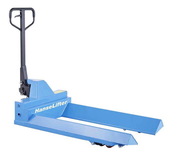 Hanselifter Rollenhubwagen RH700 Rollendurchmesser 600-800mm Gabellänge 1150mm Tragkraft 2000kg