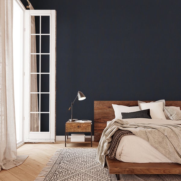 Tapete Blau Gold Struktur Modern für Wohnzimmer Schlafzimmer Küche MADE IN GERMANY 10,05 x 0,53m