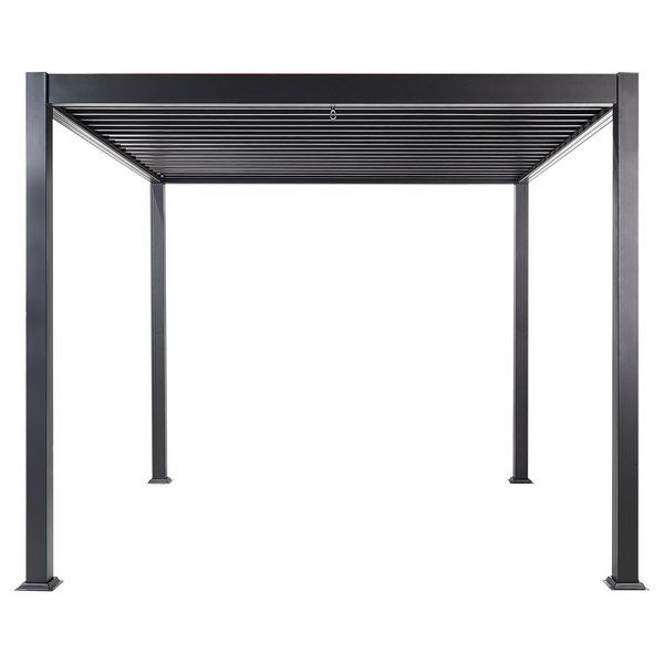 Pavillon FORNOLI Metall 310 cm 310 cm Schwarz