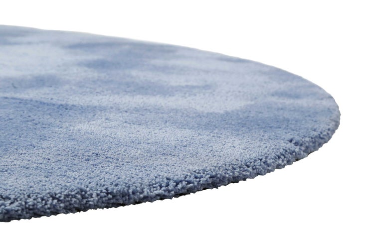 Teppich Rund Blau Pisa Homie Living 200 cm rund