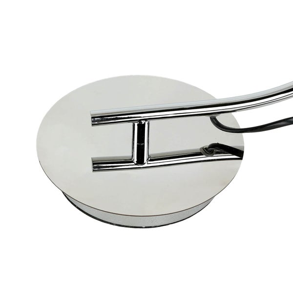 Detailaufnahme des Lampenfußes einer Leuchte.