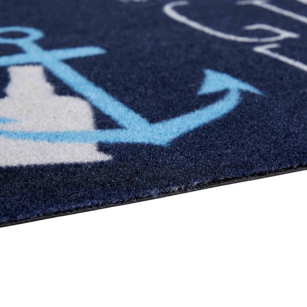 Fußmatte mit Ankermotiv