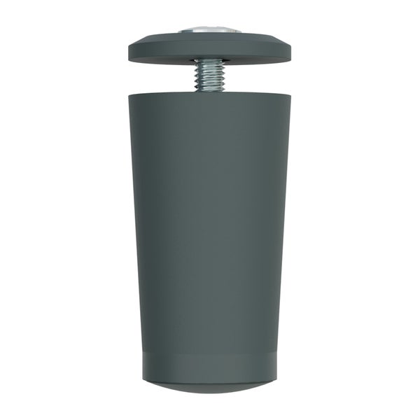 DIWARO. Rollladen Anschlagstopper | Länge 40 mm | mit Verschlusskappe | anthrazit