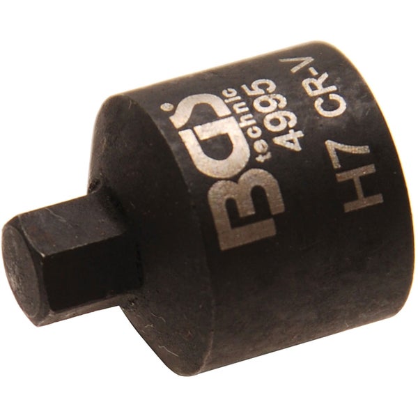 BGS Bremssattel-Einsatz Innensechskant extra kurz 7 mm - 4995