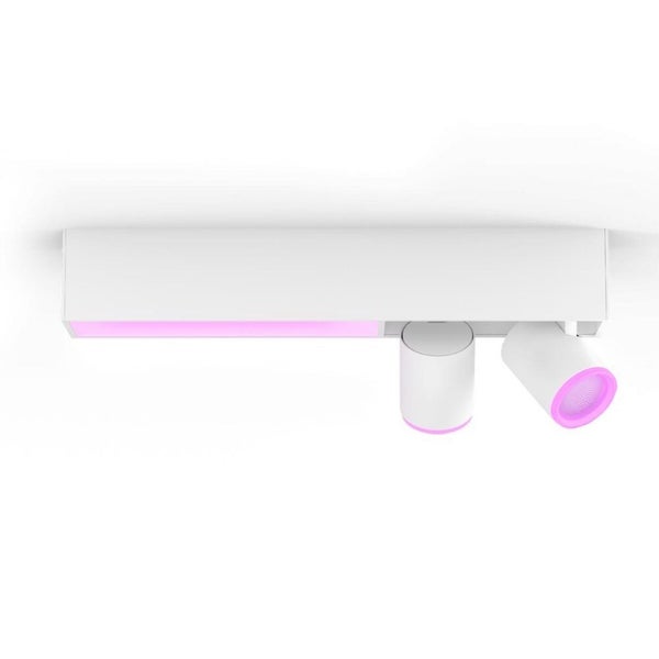 Philips Hue Bluetooth White & Color Ambiance Spot Centris in Weiß 2-flammig