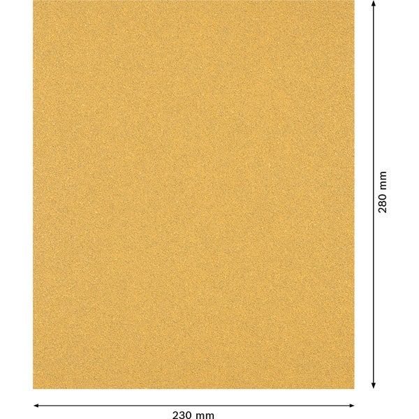 Bosch 50x Expert C470 Schleifpapier zum Handschleifen 230 x 280 mm G 60 - 2608900958