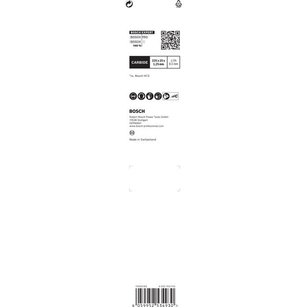 Bosch Expert Tough Wood S 1142 KHM Säbelsägeblatt - 2608900403