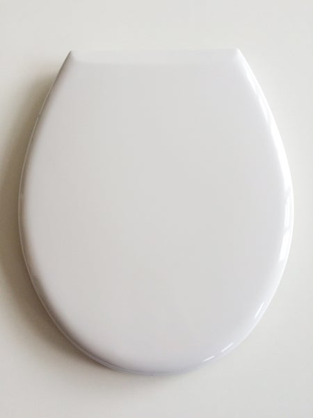 Klassischer WC Sitz Bernina weiss, Duroplast, passend auf alle Standard WC's