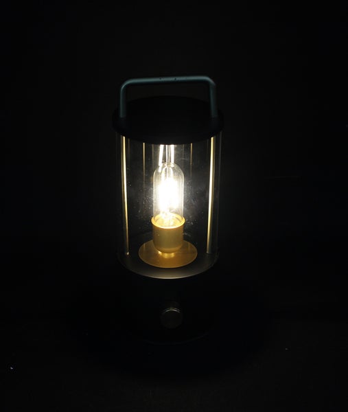 Leuchtende tragbare Lampe mit Griff