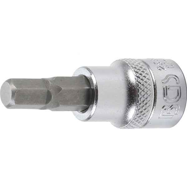 BGS Bit-Einsatz Antrieb Innenvierkant 10 mm (3/8) Innensechskant 7 mm - 2580
