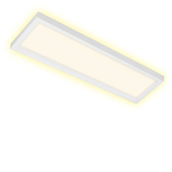 LED Deckenleuchte Deckenlampe Backlight-Effekt 22 W weiß Kunststoff Briloner