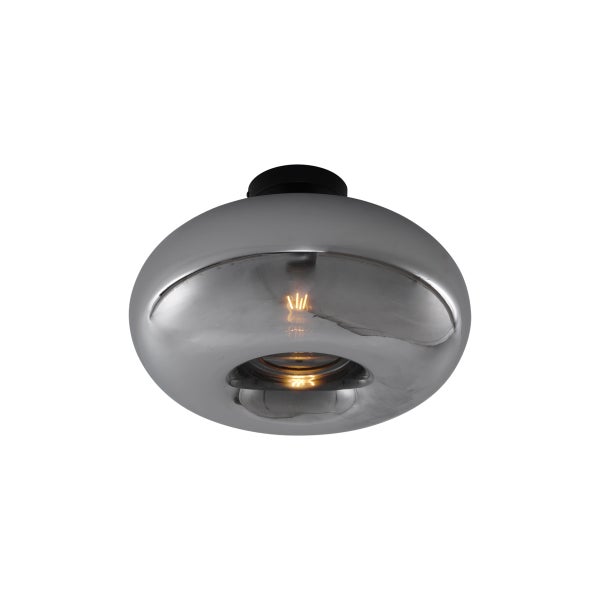 Kugelförmige Deckenleuchte aus Metall