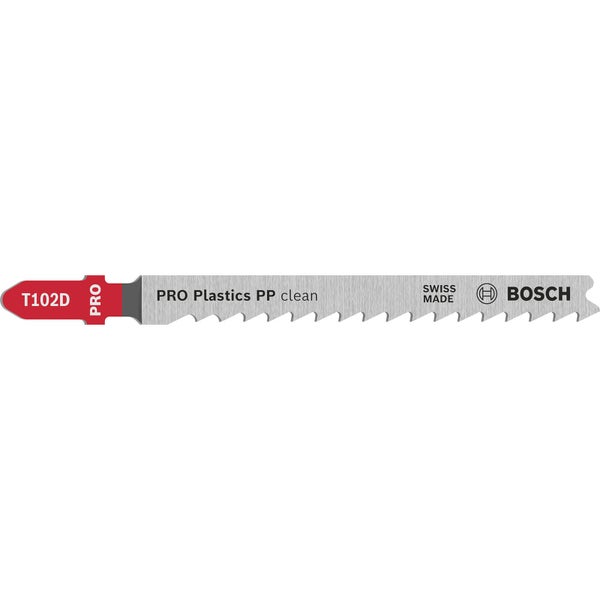Bosch PRO Plastics PP clean T102D Stichsägeblatt 100 mm 2-tlg. - 2608665239