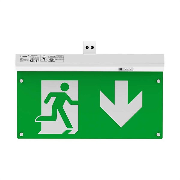 Notleuchten - 4IN1 - Ausgang - Licht - IP20 - 2,5W - 100 Lumen - 6000K