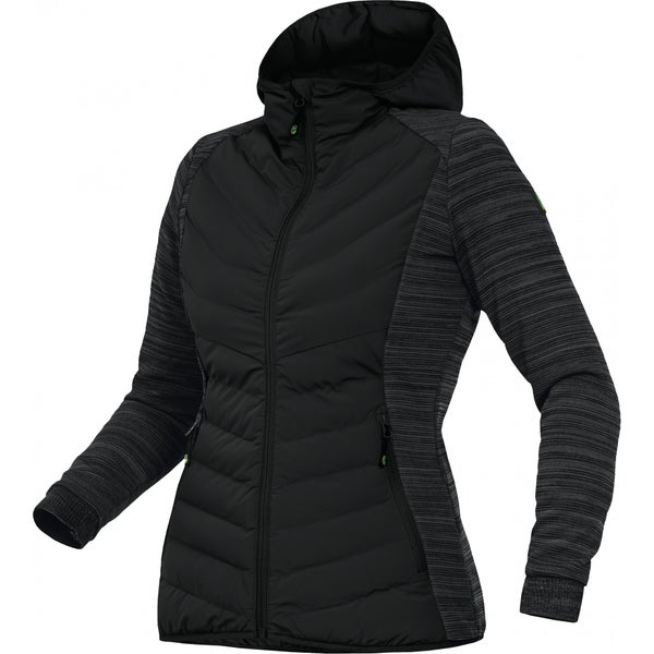 Leibwächter Hybridjacke Übergangsjacke schwarz Gr.40 Damen