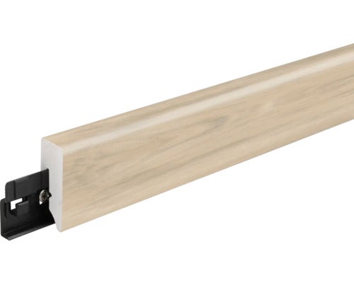 Sockelleiste PVC KU048L Eiche beige FOEI79J foliert 2400 x 38,5 x 15 mm