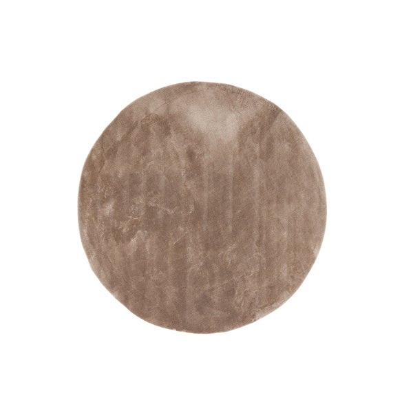 Blanca Teppich Ø200 cm beige. 200 X 200 X 5 cm