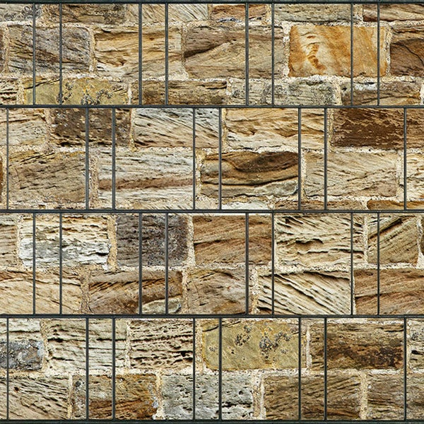 Gabione gefüllt mit Natursteinen