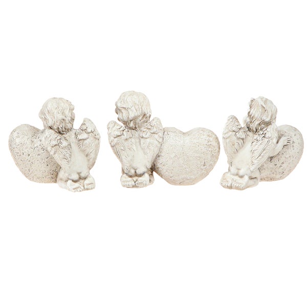 Dekofigur Engel mit Herz