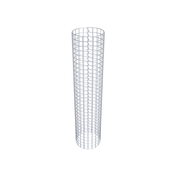 Gabionensäule Durchmesser 32 cm MW 5 x 5 cm rund - Höhe: 150 cm