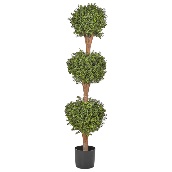 Kunstpflanze BUXUS BALL TREE 154 cm Grün
