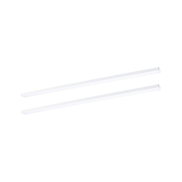 LED Unterschrankleuchte Inline Erweiterungsset 3000K dimmbar 2x6W 550x26mm 2x500lm 24V Weiß matt