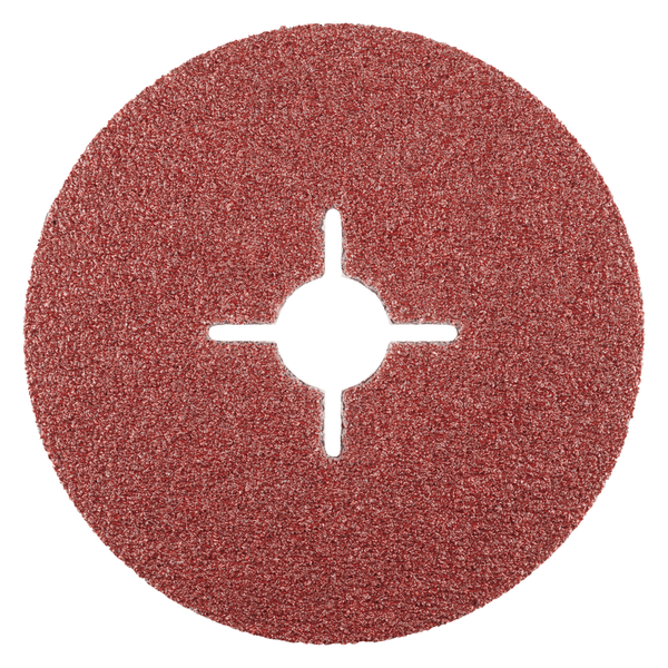 RHODIUS Fiberscheibe KFS, 25 Stück, 125 x 22,23 mm, Korn 36, für Stahl, Metall, PROline