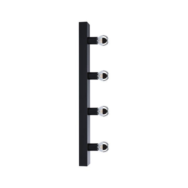 Spiegelleuchte Regula II IP44 E14 230V max. 4x40W dimmbar Schwarz