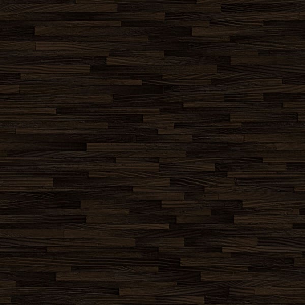 Zambaiti Tapete 3D Holzpaneele Dunkelbraun und Schwarz - 53 cm x 10.05 m - 662265