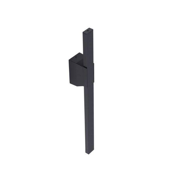 Lindby LED Wandleuchte außen Sakari (spritzwassergeschützt (Modern) in Schwarz aus Aluminium (1 flammig, ) - Außenwandleuchten Wandlampe Led Außenlampe Outdoor für Außenwand/Hauswand
