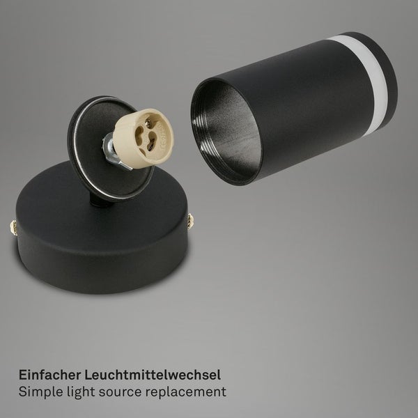 Wandleuchte innen Wandlampe Innen Spotleuchte Flurlampe Schwenkbar Leselampe