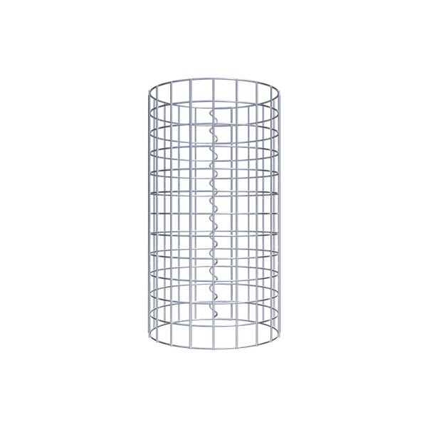 Gabionensäule Durchmesser 32 cm MW 5 x 5 cm rund - Höhe: 60 cm
