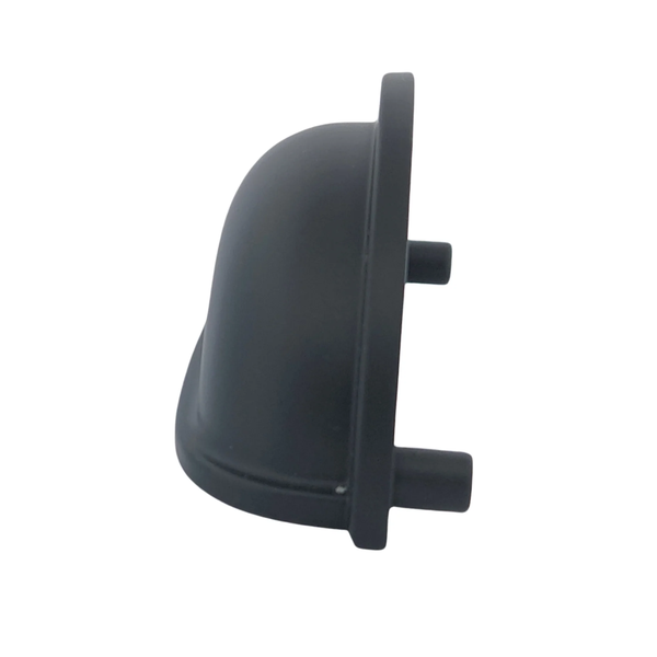 Schwarze Rohrabdeckung