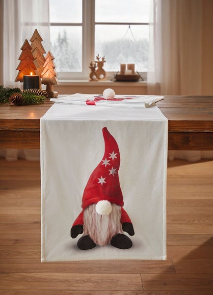 FRANK FLECHTWAREN | Tischläufer Zwergnase, 40 x 140 cm, POLYESTER