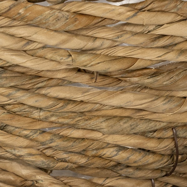 Detailaufnahme eines geflochtenen Seils