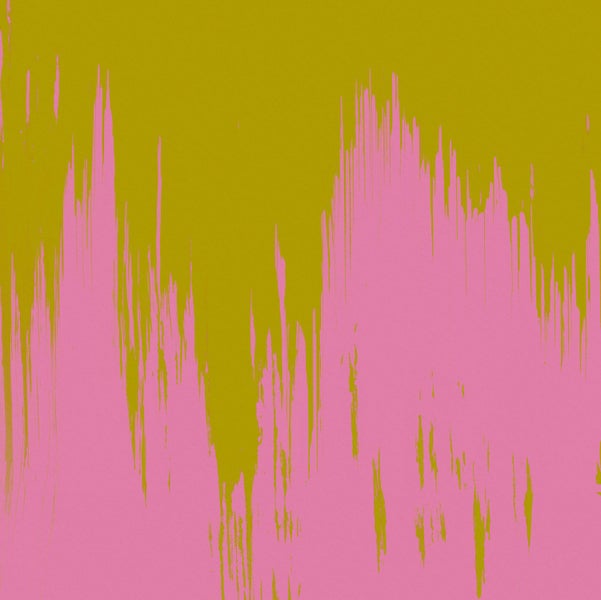 Abstraktes Farbmuster mit fließenden Elementen