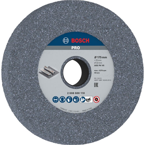 Bosch PRO Steel Schleifscheibe 175 x 25 x 32 mm G60 - 2608600110