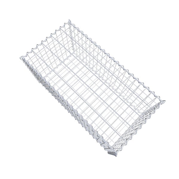 Gabione 100 cm x 50 cm x 50 cm (L x H x T), Maschenweite 5 cm x 10 cm, Spirale