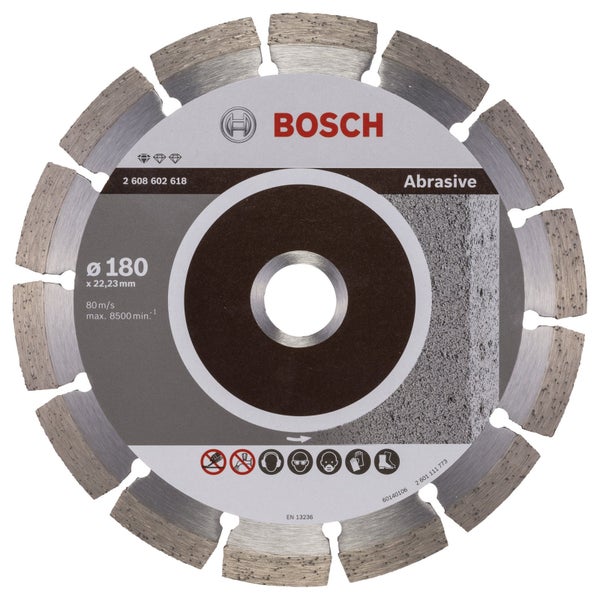 Bosch Trennscheibe Abrasiv mit einem Durchmesser von 180 Millimeter