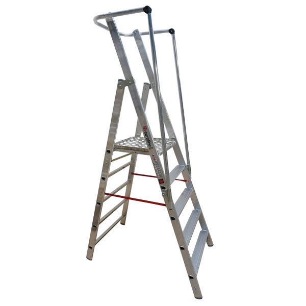 Aluminium Arbeitsplattform mit Handlauf