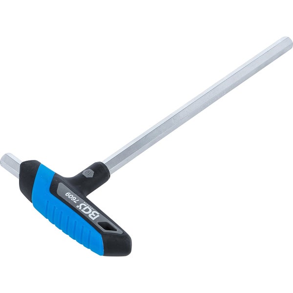 BGS T-Griff Innensechskantschlüssel mit 10 Millimeter Schlüsselweite und 200 Millimeter Länge