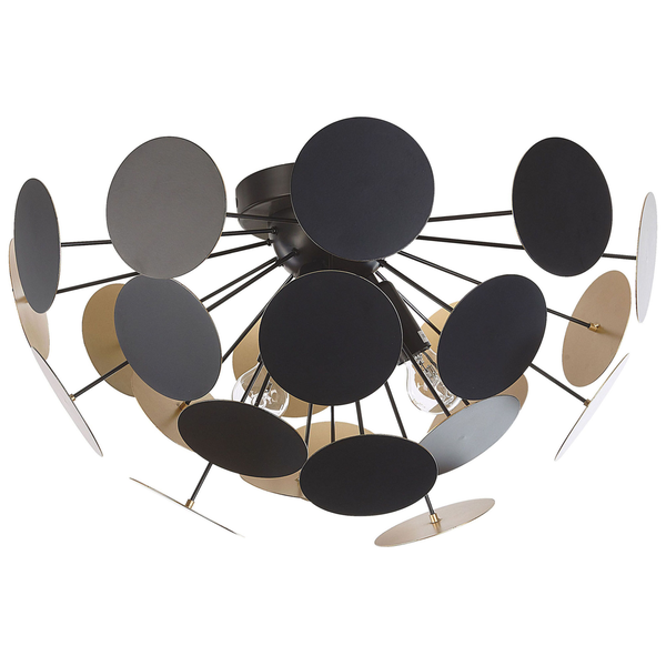 Deckenlampe MARITSA Metall Schwarz