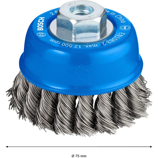 Bosch Topfbürste mit 75 Millimeter Durchmesser