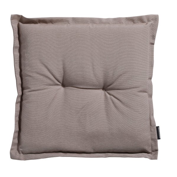 Sitzkissen Panama taupe - Ca. 50x50 cm - 4er-Set