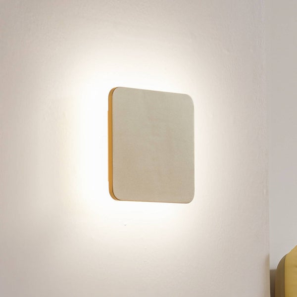 Lucande LED Wandleuchte, Wandlampe Innen Elrik (Modern) in Gold / Messing aus Metall (1 flammig ) - Wandstrahler Wandbeleuchtung Schlafzimmer Wohnzimmer Flurleuchte