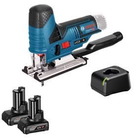 Bosch Professional Akku Stichsäge mit zwei Akkus und Ladegerät