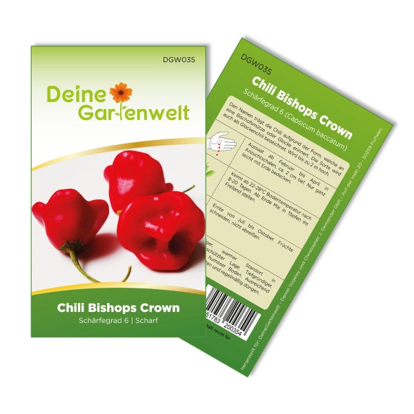 Chili Bishops Crown Samen von Deine Gartenwelt